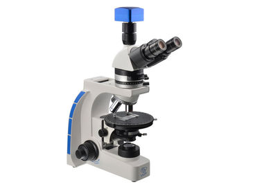 چین میکروسکوپ نور نوری Polarized Trinocular Head 20X 50X Objective تامین کننده