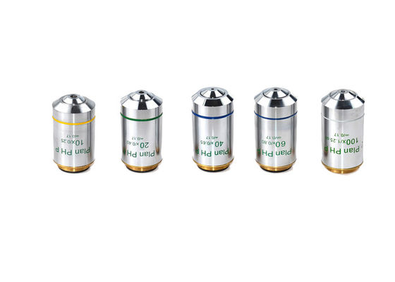 قطعات کنتراست فاز لوازم جانبی میکروسکوپ بیولوژیکی برای میکروسکوپ نوری بی نهایت